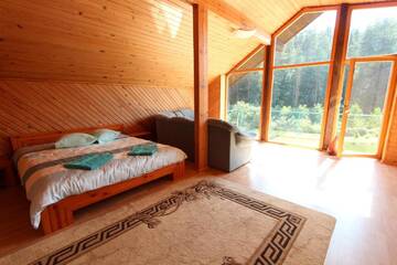 Фото номера Двухместный номер с 1 кроватью и балконом Гостевой дом Forest B&amp;B г. Краслава 5